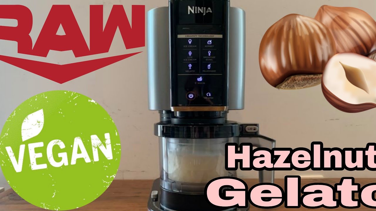 How to Make Hazelnut Gelato in the Ninja CREAMi Machine - and an