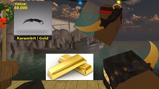 Counter Blox Karambit D Rare Knife Gameplay
