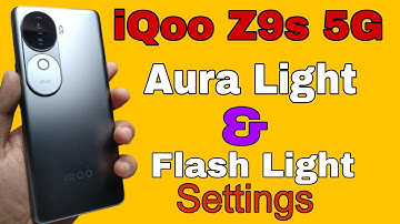 iqoo z9s aura light test | iqoo z9s aura light colour change | amazon link in description