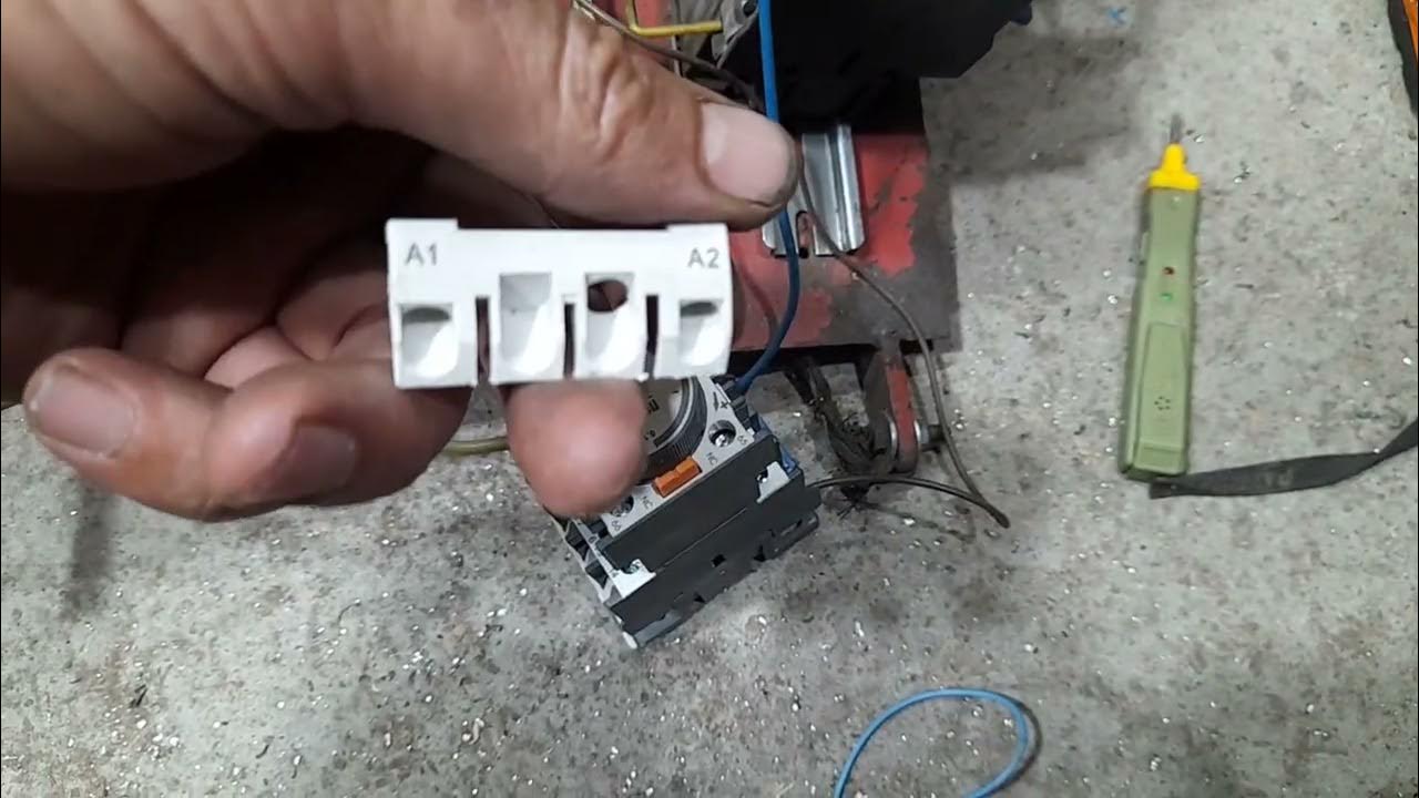 пневмо реле времени на тормаз токарного станка 1а616 - YouTube