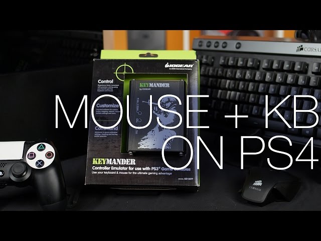 butik Forblive Placeret IOGear Keymander - Using a Mouse and Keyboard on a PS4 ft. Setup Guide -  YouTube