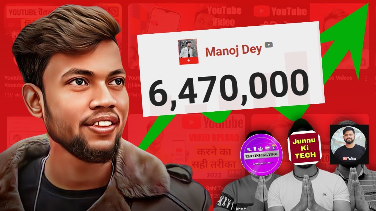 How Manoj Dey - The Mastermind is BEATING Every YouTube Channel in His Niche