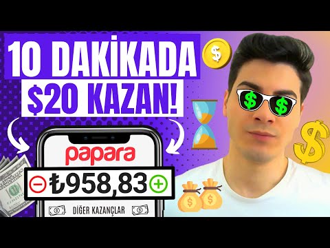 GÜNDE 10 DAKİKA KULLAN $20 PARA KAZAN ! 🤑💰 - İnternetten Para Kazanma Yolları 2022 ( Dolar Kazanma )