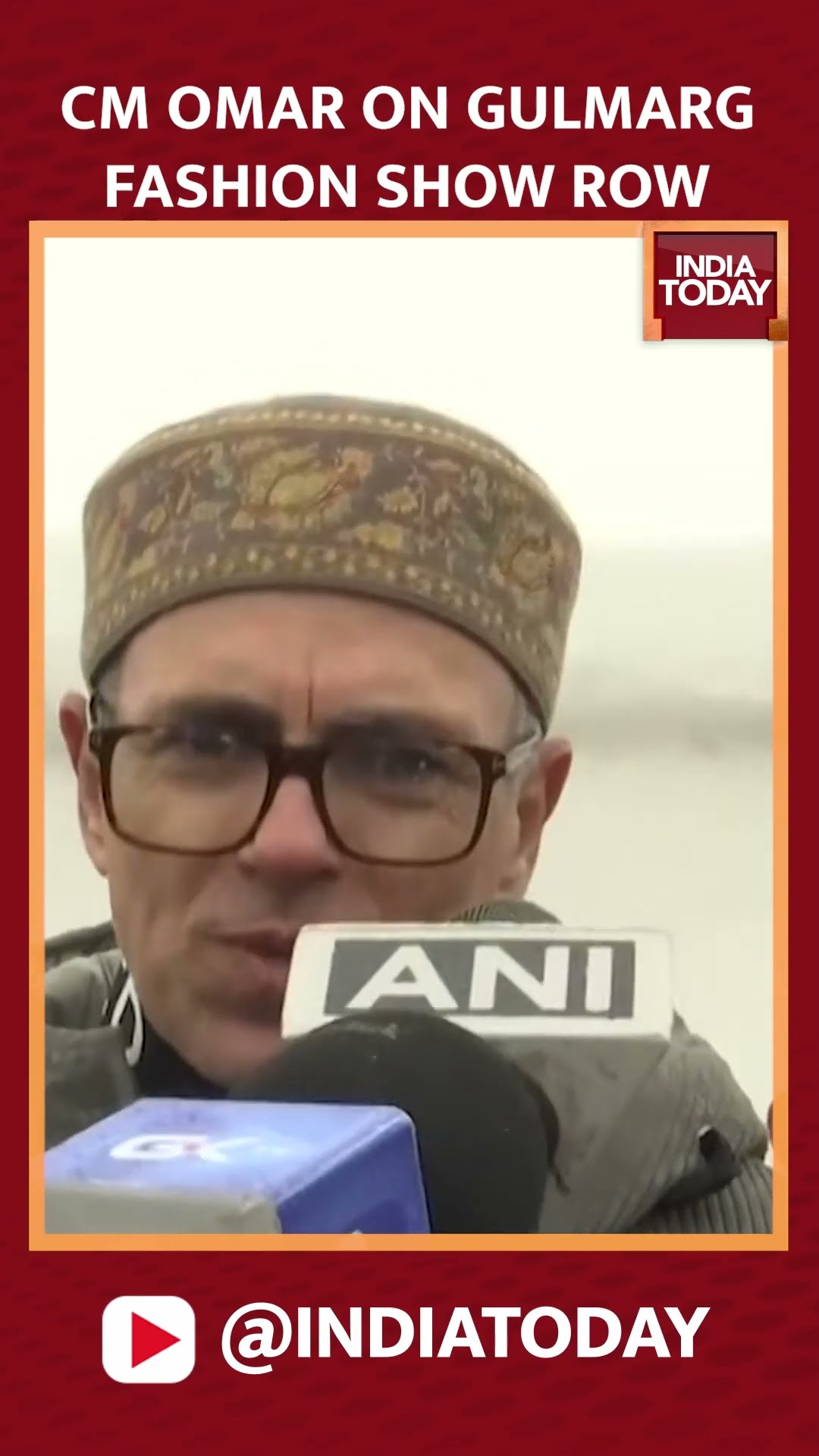 Gulmarg Fashion Show Controversy: J\u0026K CM Omar Abdullah Speaks #omarabdullah #gulmarfashionshow