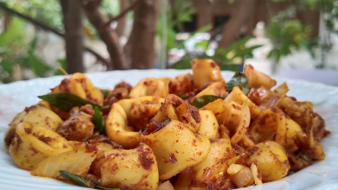 #21 Calamari (Squid) Masala Fry Recipe | கனவா மசாலா வறுவல் | Squid Masala Fry | Kanava Fry Recipe | Aasheen’s kitchen