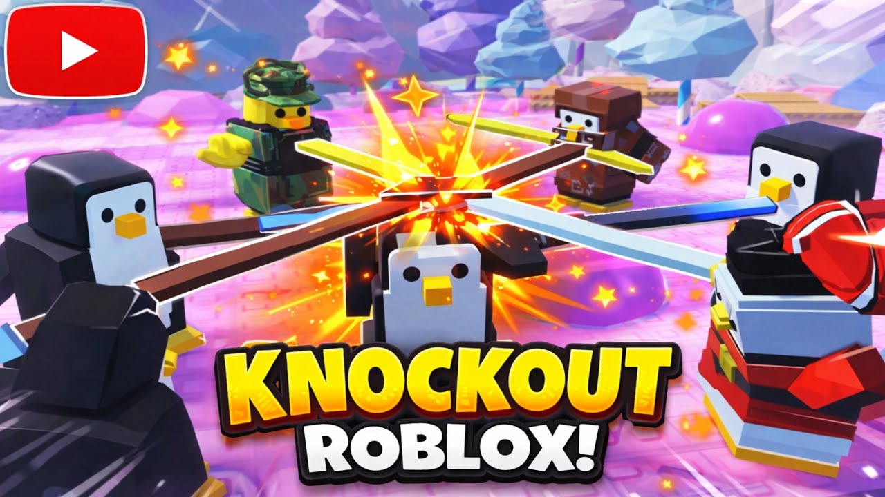 I Tried Winning in Roblox Knockout 🐧 (It Got Intense!)