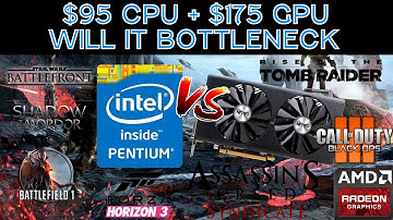 Battle Of The Bottlenecks - Intel G4620 + RX 470 1080p High/Ultra - 7 Games Tested