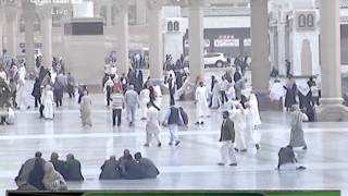 أذان الظهر من المسجد النبوي السبت 3-3-1435 المؤذن إياد شكري