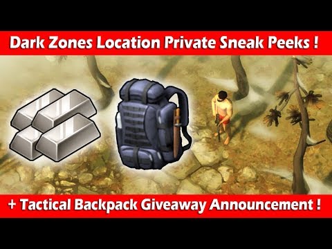 Dark Zones Private Sneak Peeks + Tactical Backpack Giveaway! Last Day On Earth Survival