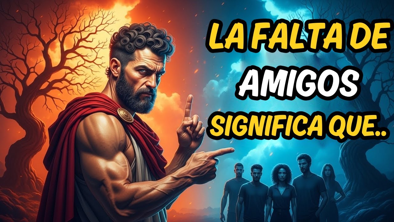 La falta de amigos revela algo que casi nadie entiende | SABIDURÍA ESTOICA