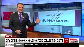 City of Birmingham holding food collection drive