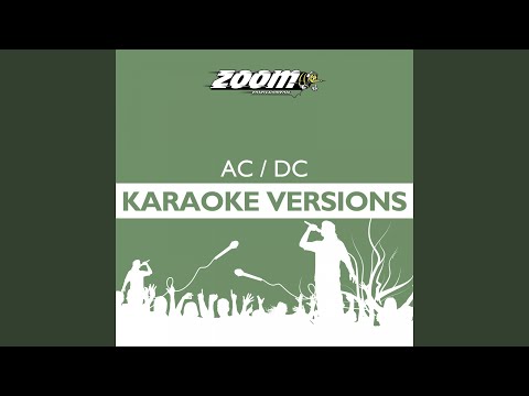 You Shook Me All Night Long (No Backing Vocals) (Karaoke Version) (Originally Performed By AC/DC)