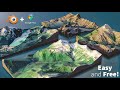 How to Create 3D Terrain with Google Maps and Blender!