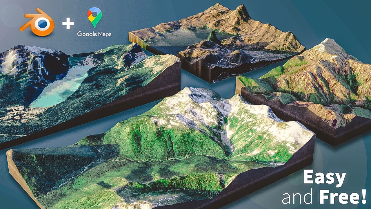 How to make a 3D map on Google Maps?