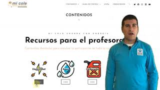 Plataforma Web Mi Cole Ahorra con Energía