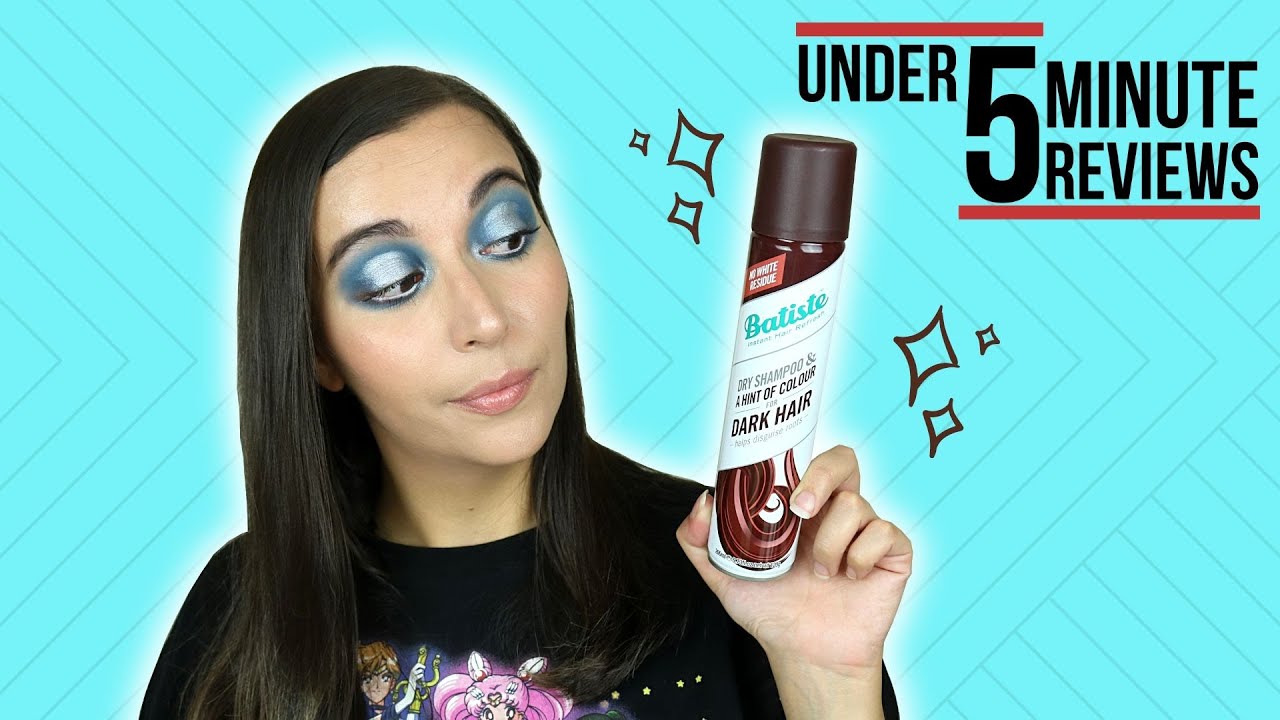 Batiste Dry Shampoo Hint Of Colour For Dark Hair Under 5 Minute Reviews - YouTube