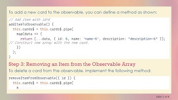 Mastering RxJS: Update Your Observable Array with Ease