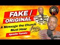 Apostle Rabukana Fake Vs Original Christians A Message The Church Must Hear