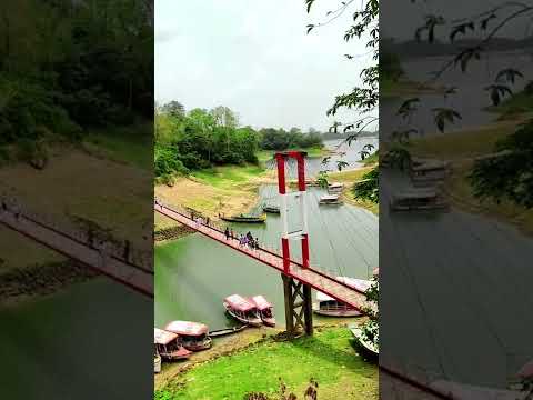 সুন্দর জায়গা রাঙ্গামাটি ঝুলন্ত ব্রিজ Beautiful place Rangamati hanging bridge