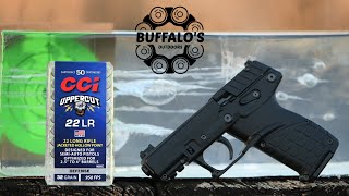 CCI Uppercut .22lr Defense JHP tested with the KELTEC P17