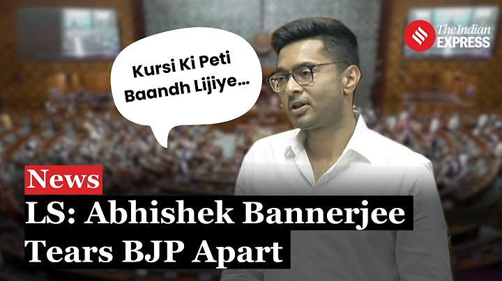 Heated Exchange in Lok Sabha: TMC's Abhishek Banerjee Brings Demonetisation, Farm Laws And More