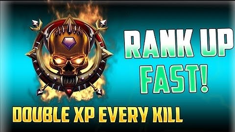 How To RANK UP FAST In BLACK OPS 3 - DOUBLE XP EVERY KILL! - Ranking Up SECRET