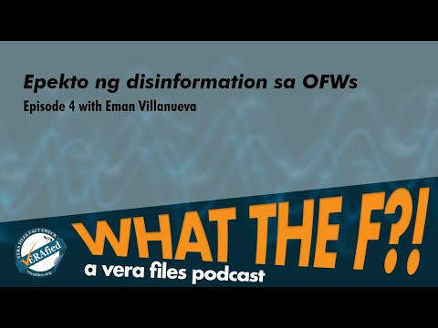 Epekto ng disinformation sa OFWs