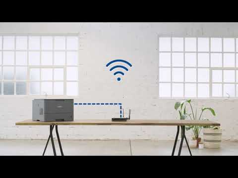 How to Connect and Setup a Brother Wireless Wi Fi Printer