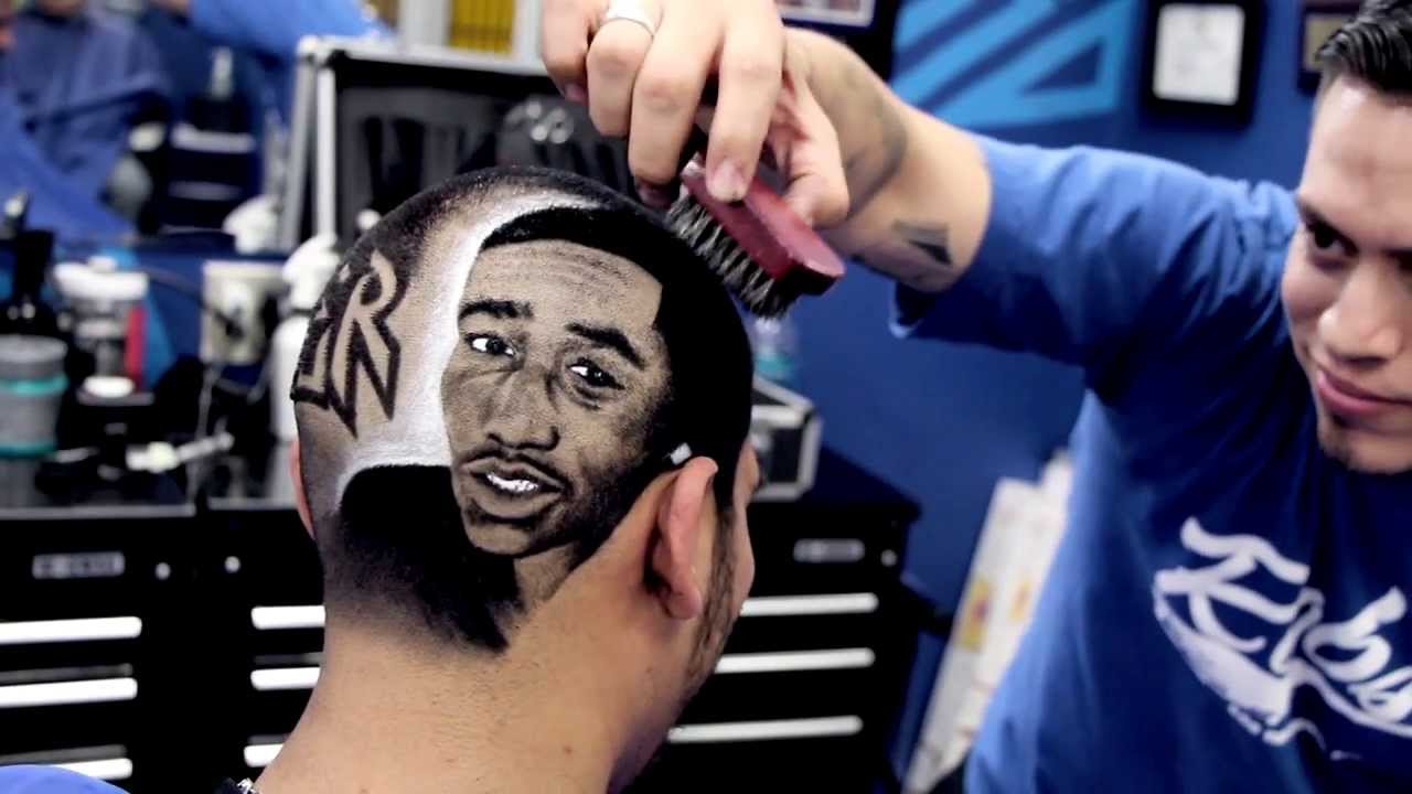 rob the original barber shop Adrien Broner Haircut