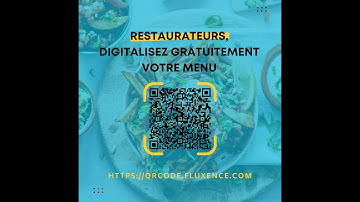🍽️QR Code Restaurateurs Gratuits : Révolutionnez Votre Expérience Culinaire ! 📱