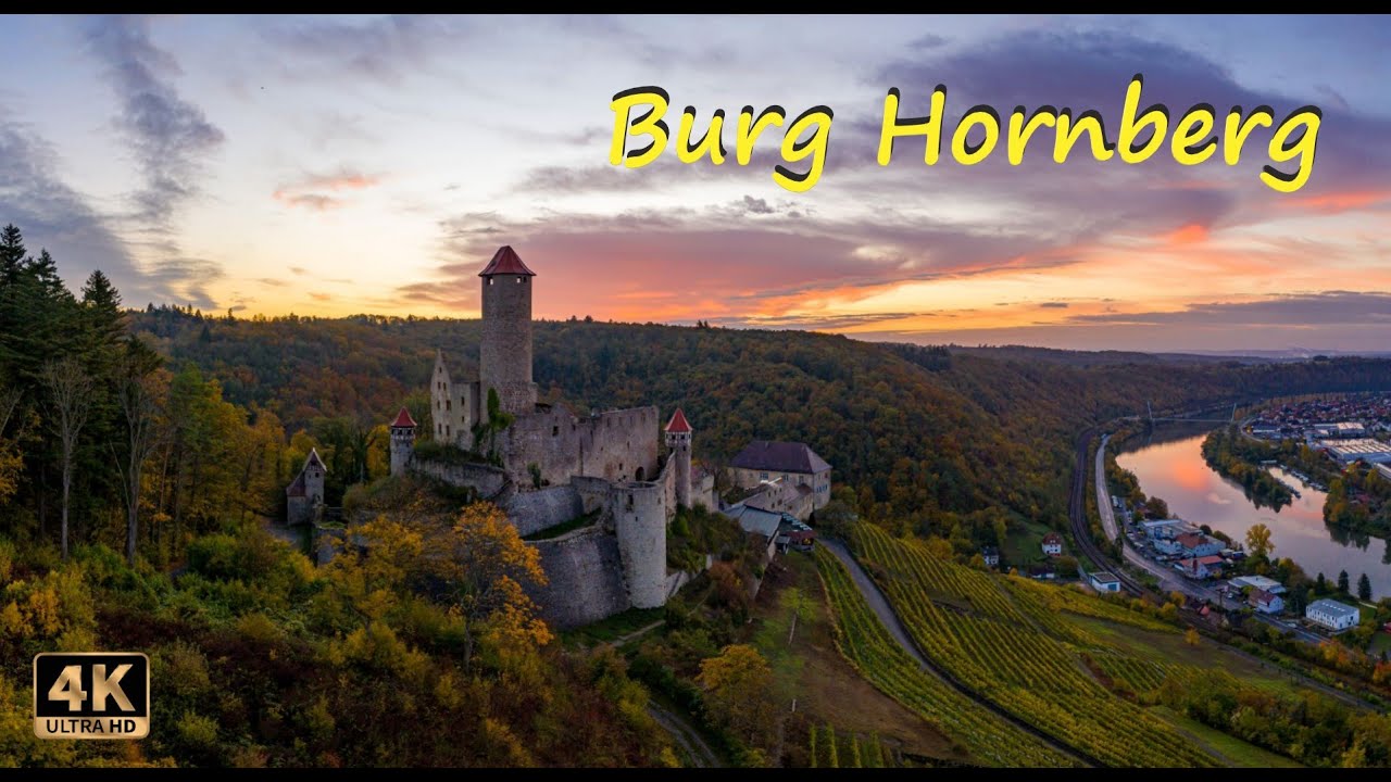 Beautiful Germany in 4K UHD - Burg Hornberg