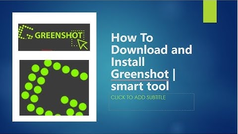 How to Download and Install Greenshot | Smart tool | Screenshot |