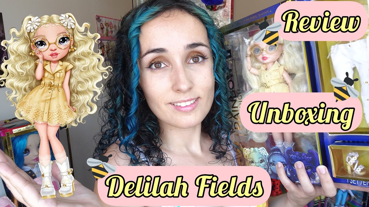 Muñeca Delilah Field 🐝  Rainbow High 🌈🏫 serie 4 | UNBOXING & REVIEW en español con sorpresa 🎊
