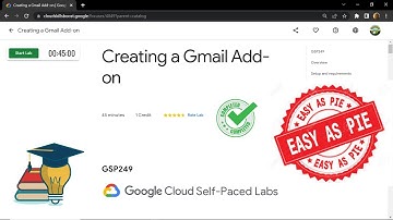 Creating a Gmail Add-on || [GSP249] || Solution