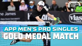 Gold Medal Match Men's Pro Singles - Ronan Camron vs. Max Green at the AARP Open | APP Tour