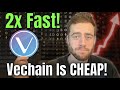 Vechain Set To DOUBLE Fast! Huge News, You Don&#39;t Want To Miss Out On This Crypto!
