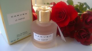 Carven Le Parfum: видео-распаковка и первый затест