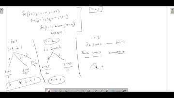 Algorithm complexity analysis for nested loops    2