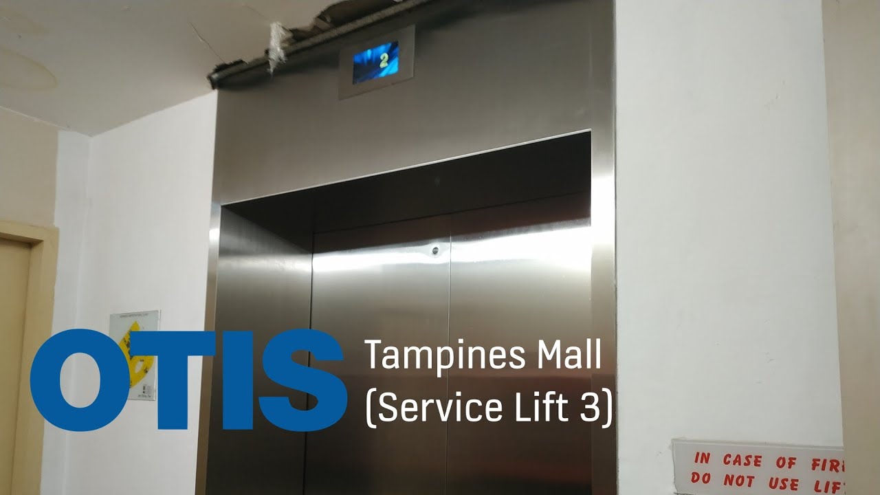 OTIS lift at Tampines Mall (Service Lift 3) YouTube