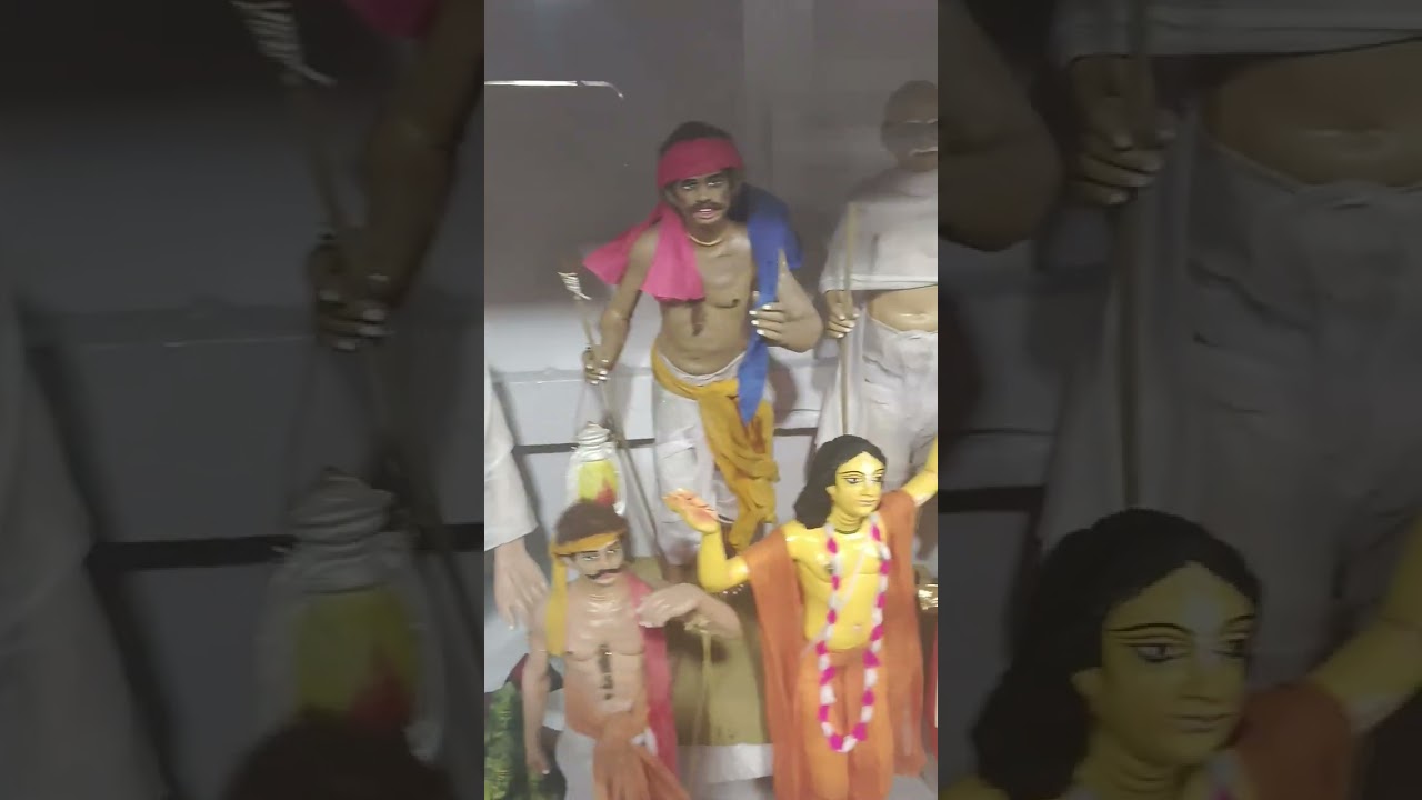 Krishnanagar is famous in Bengal and larger part of the country for two items clay dolls and sweets