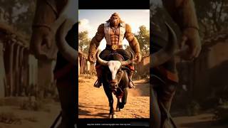 Grandma's Epic Demand From Giant Monkey! 🦍🐪 #AIStory #MonsterBattle #USA #Shorts