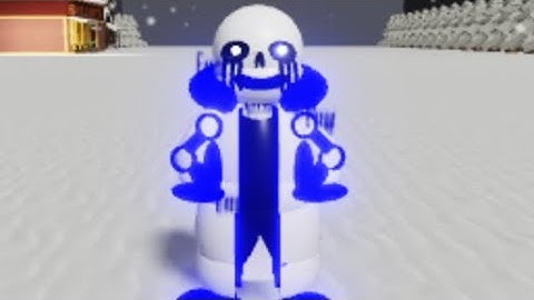 Sans battle fight AU (weak error 404 sans event showcase)