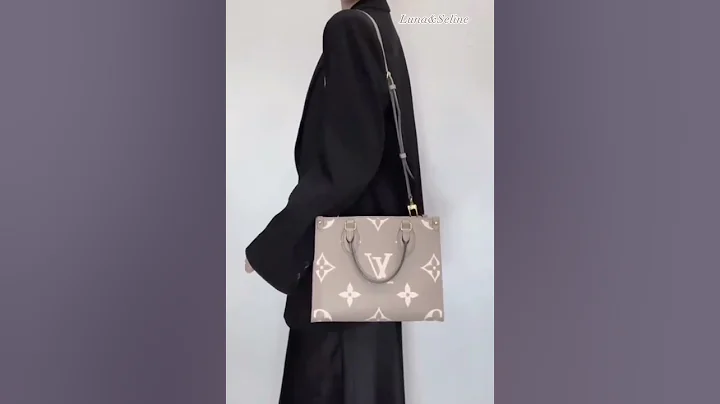 Loui VUITTONn Giant Monogram Canvas Onthego MM Tote vs PM/comparison what do you think#bag