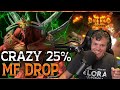 Crazy 25 magic find drops  brand new fire druid  diablo 2 resurrected