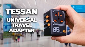 Tessan 65W Universal Travel Adaptor - The Only Charger Youll Ever Need!