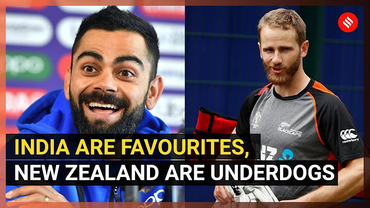 World Cup 2019: India Are Favourites To Defeat New Zealand In The Semis