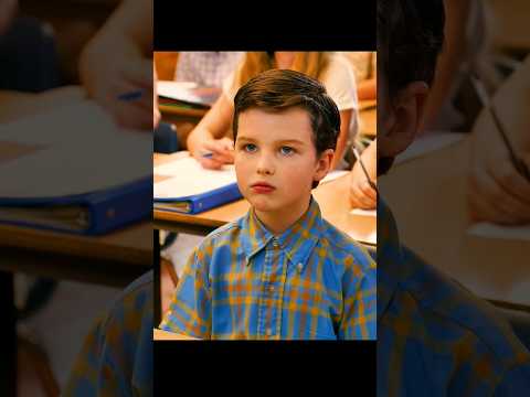 Young Sheldon S First Day In High School Shorts