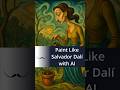 I Asked AI to Paint Like Dalí… Here’s What Happened! | AI Fun Fact #1