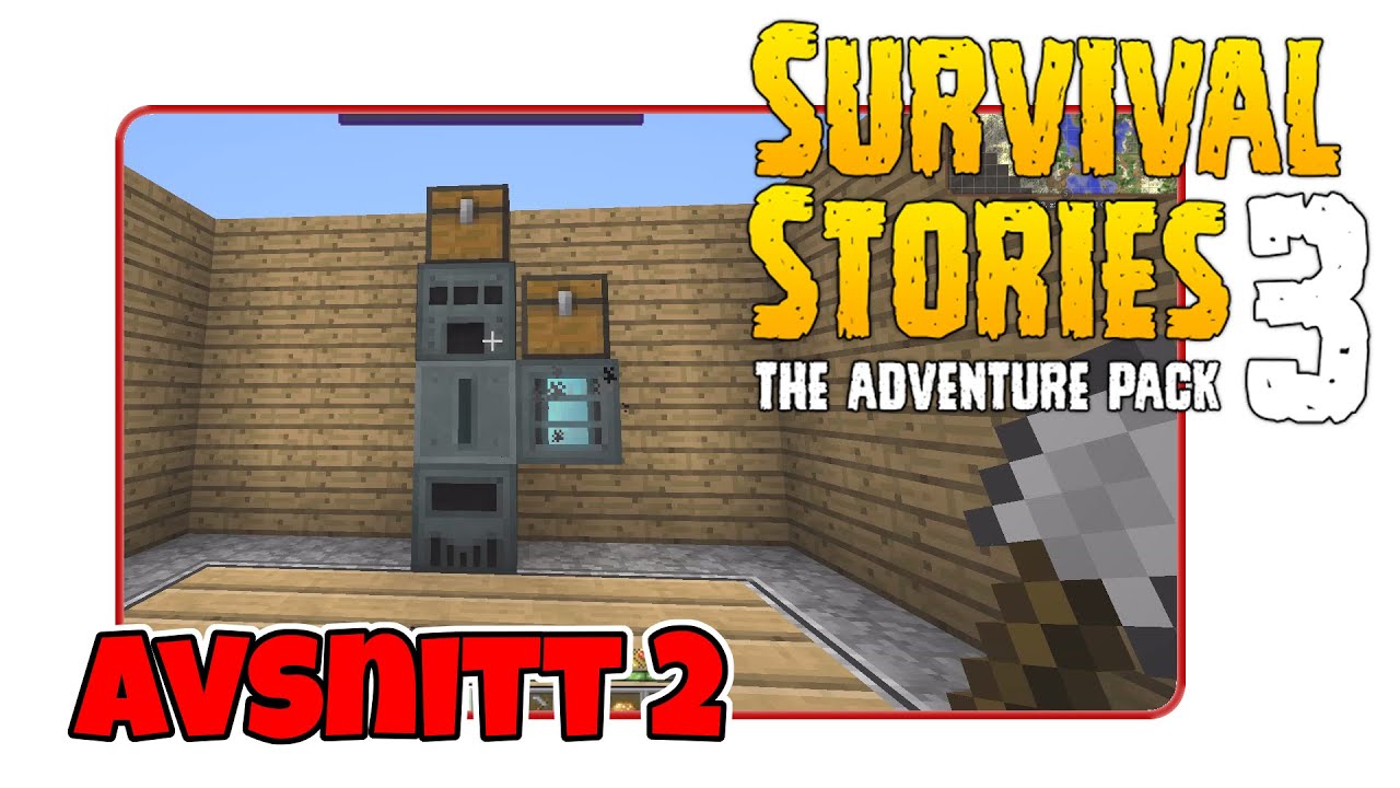 Modded Minecraft: Survival Stories 3 - Avsnitt 2 [Svenska] - YouTube