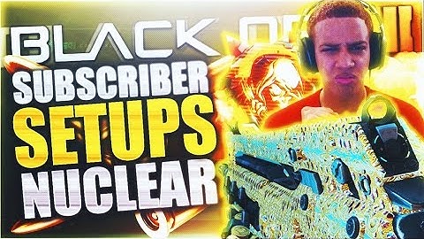 CRAZY "M8A7 NUCLEAR" -  Black Ops 3 "Subscriber Setups" DIAMOND M8A7 Burst Rifle! (BO3 Live Nuclear)
